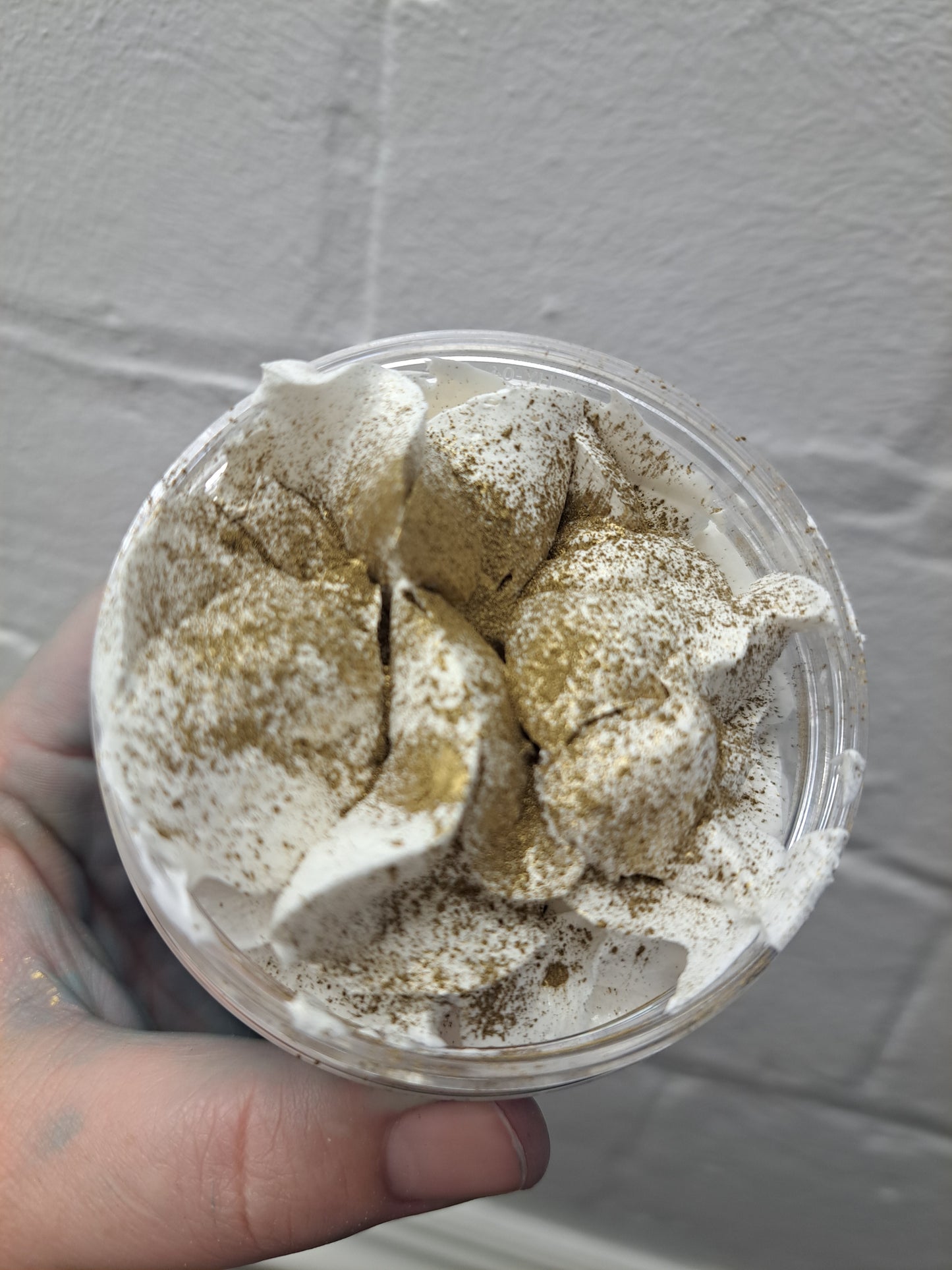 Whipped soap