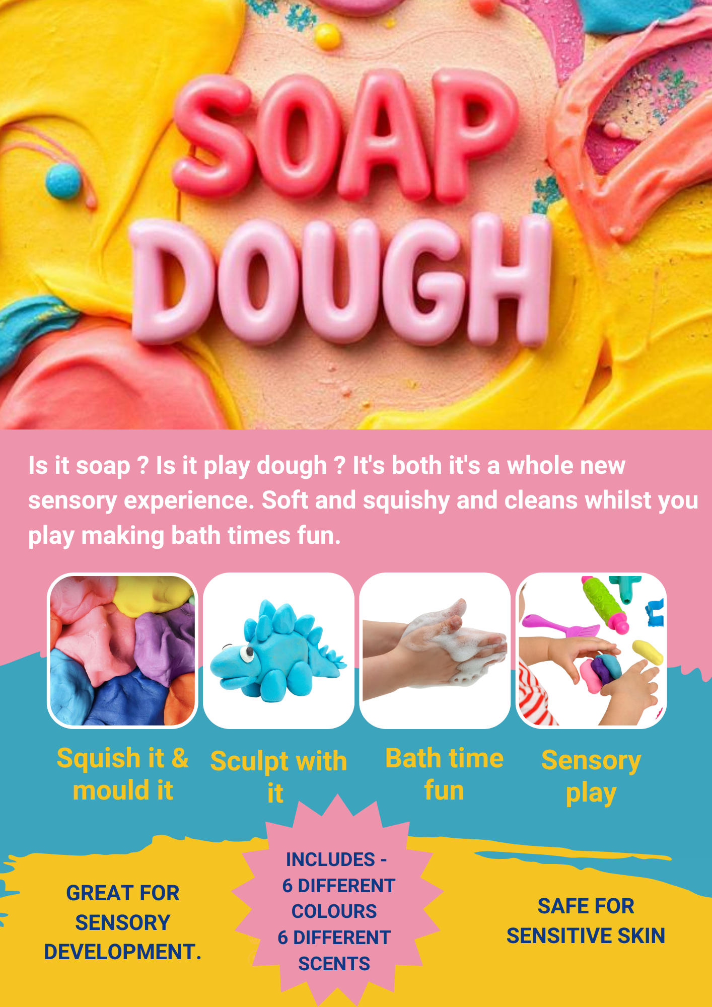 Soap dough kit
