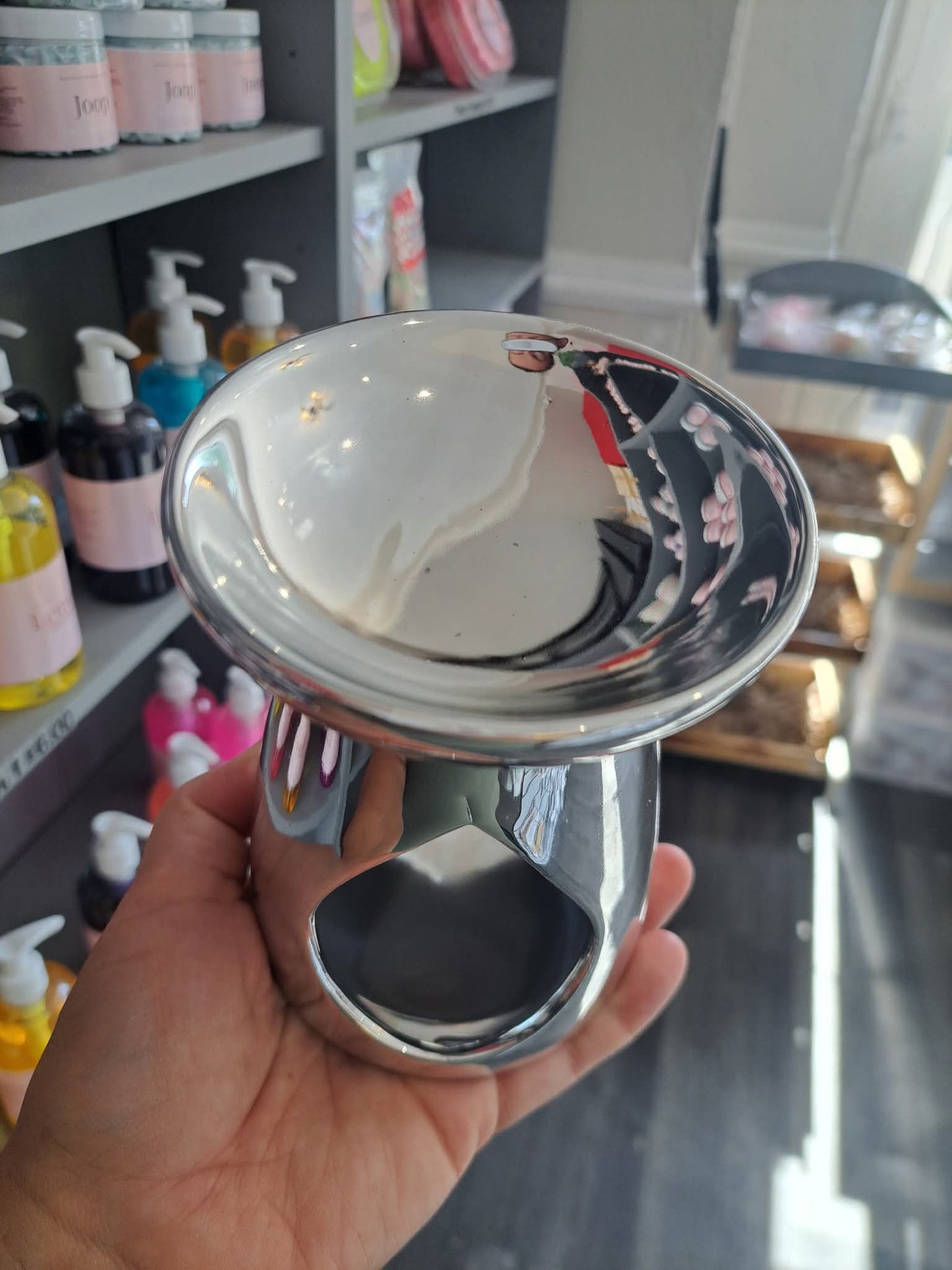 Teardrop burner