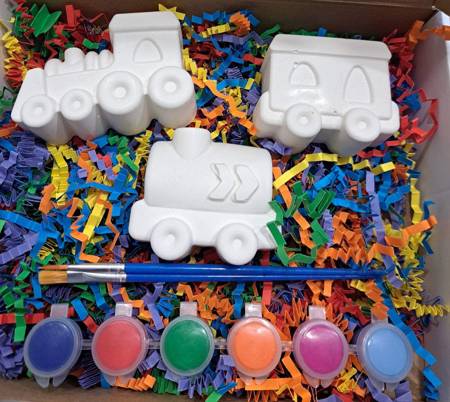 Train paint set