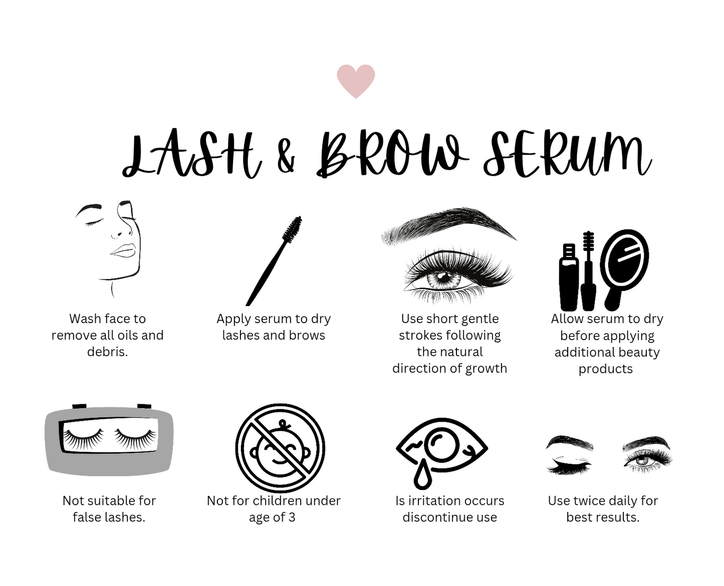 Lash & brow serum